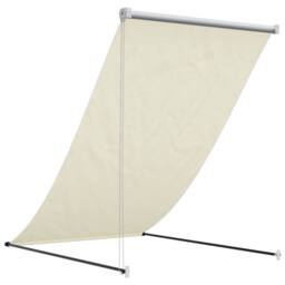 Berkfield Home Retractable Awning Cream 100x150 cm Fabric & Steel - thumbnail 5