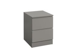 Birlea 3 Piece Furniture Set Chest of Drawers Bedside Tables Oslo in Grey - thumbnail 6