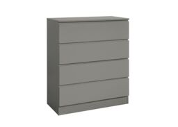 Birlea 3 Piece Furniture Set Chest of Drawers Bedside Tables Oslo in Grey - thumbnail 7