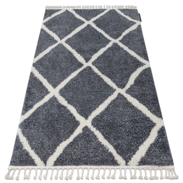 RugsX Berber Rug in Grey - Size: 160 cm x 220 cm - image 1