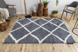 RugsX Berber Rug in Grey - Size: 160 cm x 220 cm - thumbnail 5