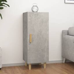 Berkfield Home Sideboard Concrete Grey 34.5x34x90 cm Engineered Wood - thumbnail 2