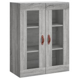 Berkfield Home Wall Mounted Cabinets 2 pcs Grey Sonoma Engineered Wood - thumbnail 5