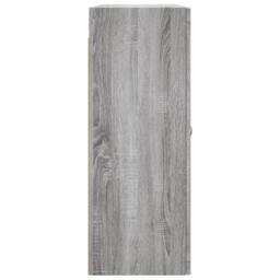 Berkfield Home Wall Mounted Cabinets 2 pcs Grey Sonoma Engineered Wood - thumbnail 7