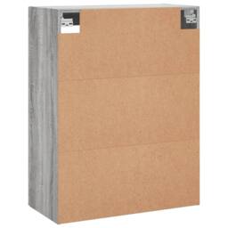 Berkfield Home Wall Mounted Cabinets 2 pcs Grey Sonoma Engineered Wood - thumbnail 8