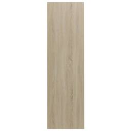 Berkfield Home Book Cabinet Sonoma Oak 97.5x29.5x100 cm Engineered Wood in Brown - thumbnail 5