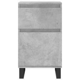 Berkfield Home Sideboard Concrete Grey 40x35x70 cm Engineered Wood - Size: 40 x 35 x 70 cm - thumbnail 5