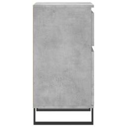 Berkfield Home Sideboard Concrete Grey 40x35x70 cm Engineered Wood - Size: 40 x 35 x 70 cm - thumbnail 7