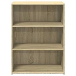 Berkfield Home Sideboard Sonoma Oak 70x41x93 cm Engineered Wood in Light Brown - Size: 70 x 41 x 93 cm - thumbnail 4