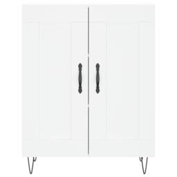 Berkfield Home Sideboard White 69.5x34x90 cm Engineered Wood - thumbnail 5