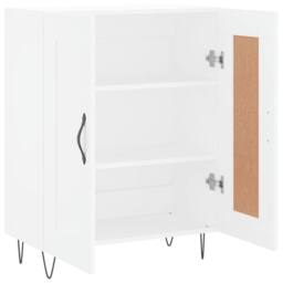 Berkfield Home Sideboard White 69.5x34x90 cm Engineered Wood - thumbnail 6