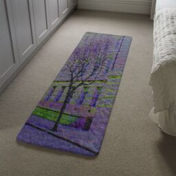 Benjamin Tate Design Lonely Tree Runner Rug in Natural - Size: 67 cm x 230 cm - thumbnail 4
