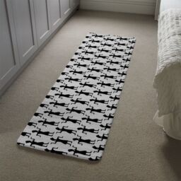 Benjamin Tate Design Egyptian Tribal Art Runner Rug in Natural - Size: 67 cm x 230 cm - thumbnail 4