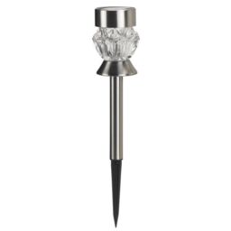 Marco Paul 4pc Solar Garden Stake Lights in Silver - thumbnail 2