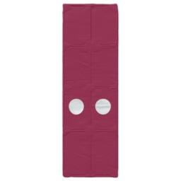Berkfield Home Bed Frame with Tunnel 3 pcs Sonoma Oak & Red Engineered Wood in Brown - thumbnail 6