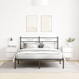 Berkfield Home Wall-mounted Bedside Cabinets 2 pcs White 38x34x40 cm - Size: 38 x 34 x 40 cm - thumbnail 3