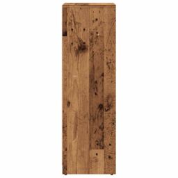 Berkfield Home Bathroom Cabinet Old Wood 30x30x95 cm Engineered Wood in Brown - Size: 30 x 30 x 95 cm - thumbnail 5