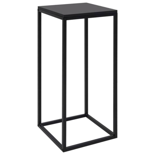 Berkfield Home Side Tables 2 pcs Black Steel - image 1