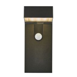 Nordlux Modern Outdoor Wall Light Black Plastic Sensor SolarLed 30, 000hrs - Battery, IP44 - thumbnail 2