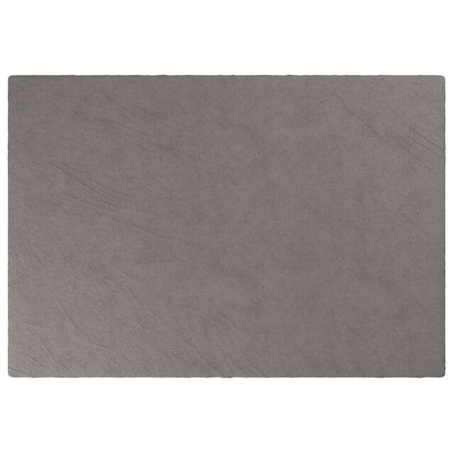 Berkfield Home Soft Weighted Blanket with Cover Grey 138x200 cm Single 6 kg Fabric - image 1