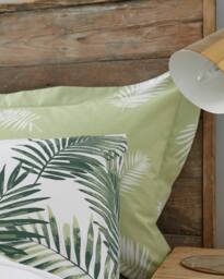 Martex Fern Green Housewife Pillowcases - Pair - Size: Standard Pillow Case - thumbnail 3