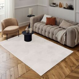 THE RUGS Carmel Modern Area Rugs & Runners Arch Design Soft Pile in Cream - Size: 200 cm x 290 cm - thumbnail 8