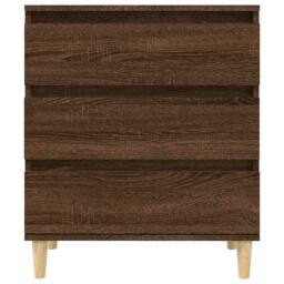 Berkfield Home Sideboard Brown Oak 60x35x70 cm Engineered Wood - Size: 60 x 35 x 70 cm - thumbnail 6