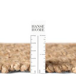 THE RUGS Fjord Reversible Handwoven Jute Rug Natural Gold Living Room in Beige - Size: 80 cm x 300 cm - thumbnail 7
