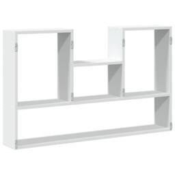 Berkfield Home Wall Shelf White 99x15x60 cm Engineered Wood - Size: 99 x 15 x 60 cm - thumbnail 6