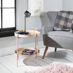 Nöa and Nani Solna Large Coffee Table in Blush Pink - thumbnail 1