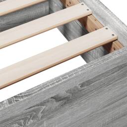 Berkfield Home Bed Frame with Drawers without Mattress Grey Sonoma 160x200 cm - thumbnail 9