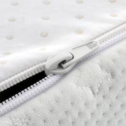 Lavio Mattress Topper Small Double Memory Foam Bamboo Charcoal Washable in White - thumbnail 7