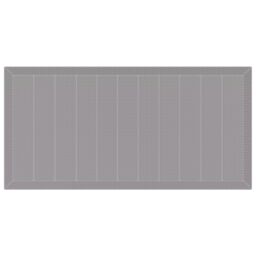 Berkfield Home 7 Piece Garden Dining Set with Cushions Light Grey Poly Rattan - thumbnail 6