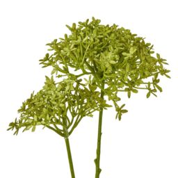 Hill Interiors Hydrangea Artificial Flower in Green - thumbnail 3