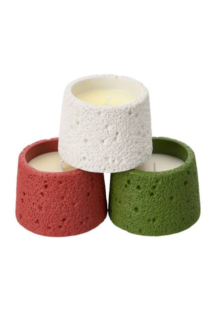 Living and Home 3-Pack Soy Wax Scented Candles in Osmanthus, Citrus Lime & Guava - image 1
