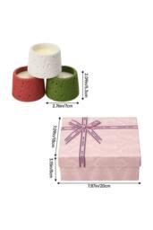 Living and Home 3-Pack Soy Wax Scented Candles in Osmanthus, Citrus Lime & Guava - thumbnail 5