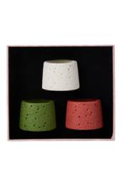 Living and Home 3-Pack Soy Wax Scented Candles in Osmanthus, Citrus Lime & Guava - thumbnail 3