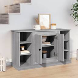 Berkfield Home Sideboard Grey Sonoma 100x35.5x60 cm Engineered Wood