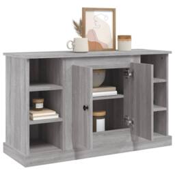 Berkfield Home Sideboard Grey Sonoma 100x35.5x60 cm Engineered Wood - thumbnail 5