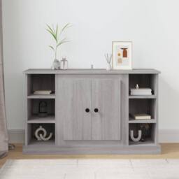 Berkfield Home Sideboard Grey Sonoma 100x35.5x60 cm Engineered Wood - thumbnail 2