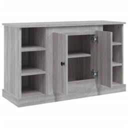 Berkfield Home Sideboard Grey Sonoma 100x35.5x60 cm Engineered Wood - thumbnail 8