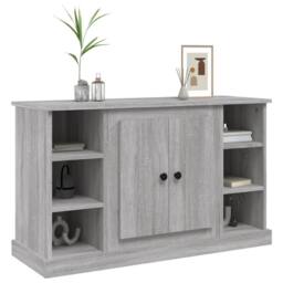 Berkfield Home Sideboard Grey Sonoma 100x35.5x60 cm Engineered Wood - thumbnail 4