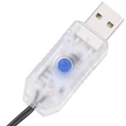 Berkfield Home Light String with 400 LEDs Multicolour 40m 8 Light Effects - thumbnail 6