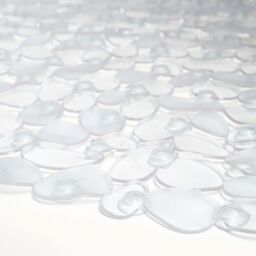 OHS Anti Mould PVC Non Slip Quick Dry Bath Shower Mat in Clear - thumbnail 3