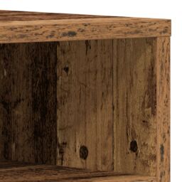 Berkfield Home TV Cabinet Old Wood 150x30x44, 5 cm Engineered Wood in Brown - thumbnail 9