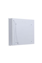 Living and Home Wall Mount LED Bathroom Mirror Cabinet with Defogger, Shaver Socket in Silver - thumbnail 4