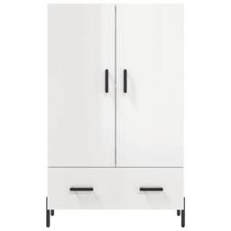 Berkfield Home Highboard High Gloss White 69.5x31x115 cm Engineered Wood - thumbnail 6
