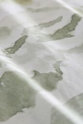 Appletree 'Edale' 100% Cotton Duvet Cover Set With Contrast Piping in Green - Size: Single - thumbnail 3