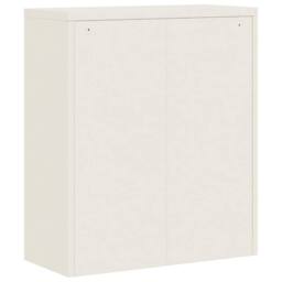 Berkfield Home File Cabinet White 90x40x105 cm Steel - Size: 90 x 40 x 105 cm - thumbnail 6