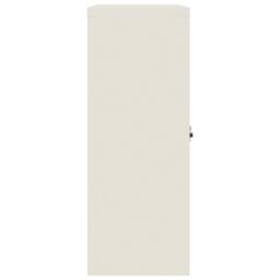 Berkfield Home File Cabinet White 90x40x105 cm Steel - Size: 90 x 40 x 105 cm - thumbnail 5